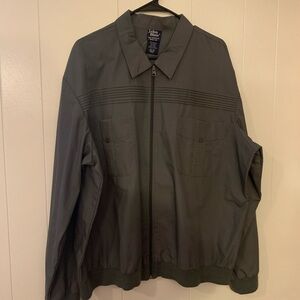 Vintage John Blair Zip Up Shirt XL